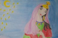 Работа юной азербайджанской художницы стала призером международного конкурса в России (ФОТО)