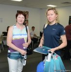 Делегации различных стран проходят аккредитацию на Кубок мира по художественной гимнастике в Баку (ФОТОРЕПОРТАЖ)