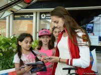 На финал Кубка мира по художественной гимнастике в Баку прилетели чемпионки мира (ФОТОРЕПОРТАЖ)