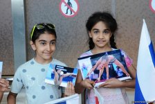 На финал Кубка мира по художественной гимнастике в Баку прилетели чемпионки мира (ФОТОРЕПОРТАЖ)