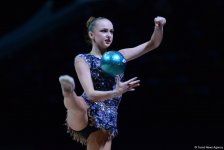 Стартовал первый день соревнований Кубка мира по художественной гимнастике в Баку (ФОТО)