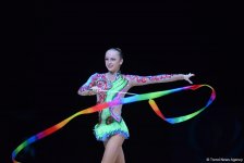 Стартовал второй день соревнований Кубка мира по художественной гимнастике в Баку (ФОТО)