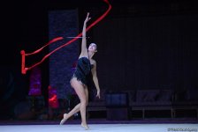 Стартовал второй день соревнований Кубка мира по художественной гимнастике в Баку (ФОТО)