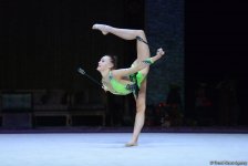 Стартовал второй день соревнований Кубка мира по художественной гимнастике в Баку (ФОТО)