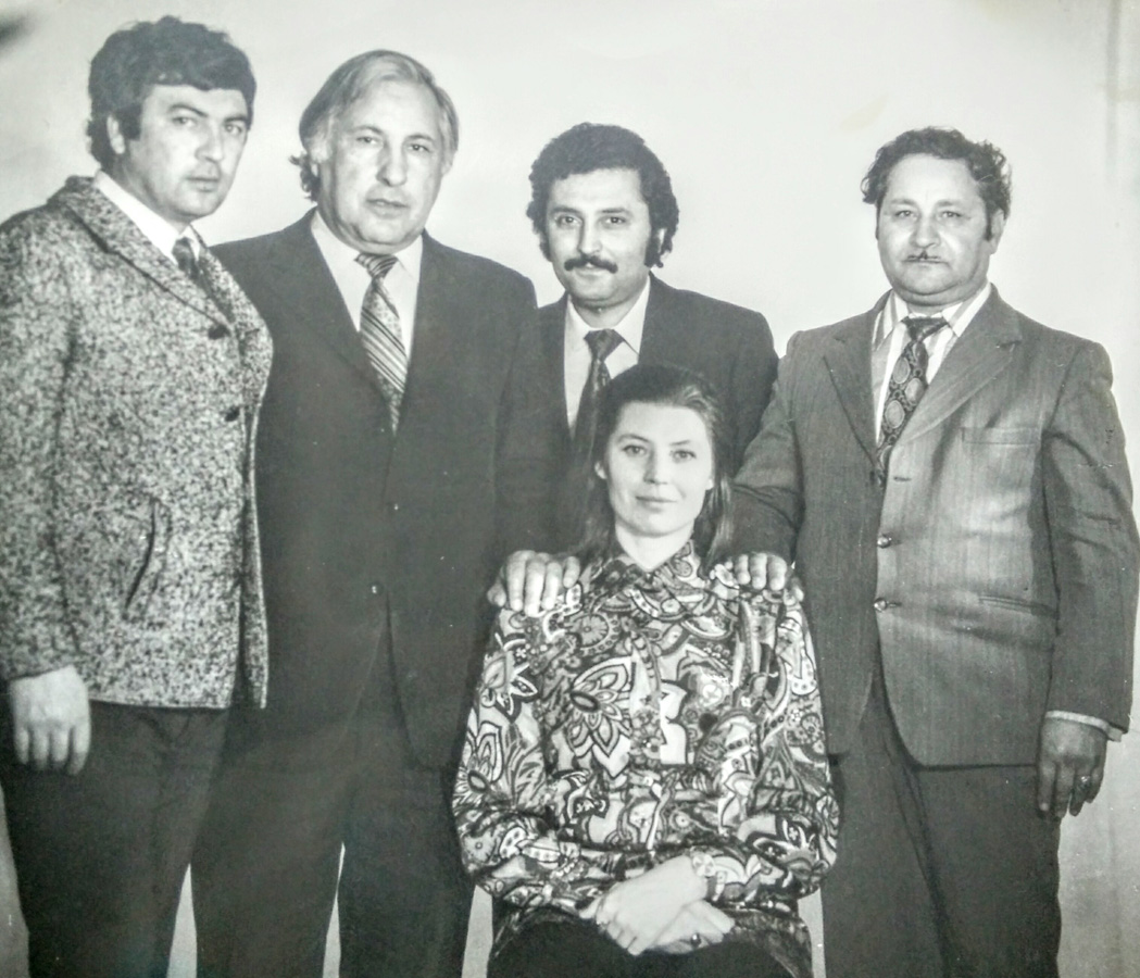 Уникальные кадры со съемочной площадки азербайджанских ретро-фильмов Пярвиза Гулиева (ФОТО)