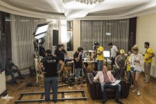 Самый экстравагантный азербайджанский актер играет француза Жана Поля (ВИДЕО, ФОТО)