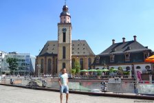 Путешествие в Европу: Жара - она и во Франкфурте жара (часть 1 - ФОТО)