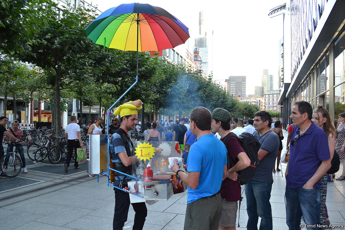 Путешествие в Европу: Жара - она и во Франкфурте жара (часть 1 - ФОТО)