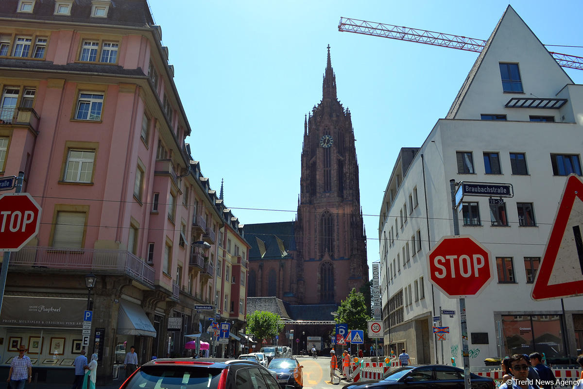 Путешествие в Европу: Жара - она и во Франкфурте жара (часть 1 - ФОТО)