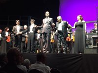 Аншлаг и несмолкаемые  аплодисменты: азербайджанские музыканты на фестивале в Германии (ФОТО)