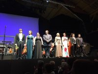 Аншлаг и несмолкаемые  аплодисменты: азербайджанские музыканты на фестивале в Германии (ФОТО)