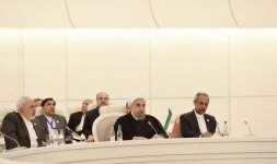 Подписана итоговая декларация саммита президентов Азербайджана, России и Ирана