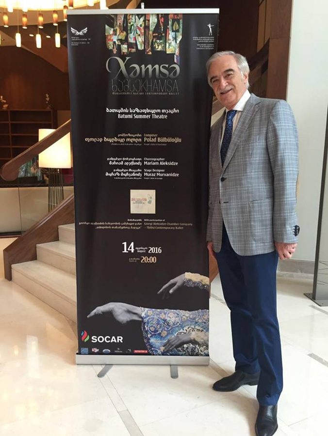 Балет Полада Бюльбюльоглу "Хемсе": тандем гениальной азербайджанской музыки и высококлассного грузинского балета (ФОТО)