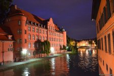 Путешествие в Европу: Вечерняя прогулка по "Маленькой Франции" Страсбурга (часть 3, ФОТО)