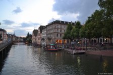 Путешествие в Европу: Вечерняя прогулка по "Маленькой Франции" Страсбурга (часть 3, ФОТО)