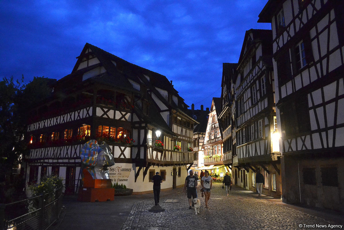 Путешествие в Европу: Вечерняя прогулка по "Маленькой Франции" Страсбурга (часть 3, ФОТО)