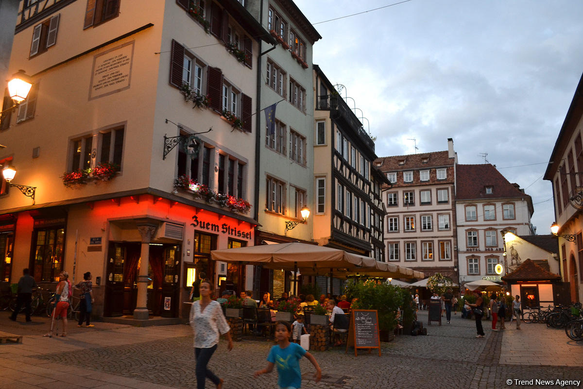 Путешествие в Европу: Вечерняя прогулка по "Маленькой Франции" Страсбурга (часть 3, ФОТО)