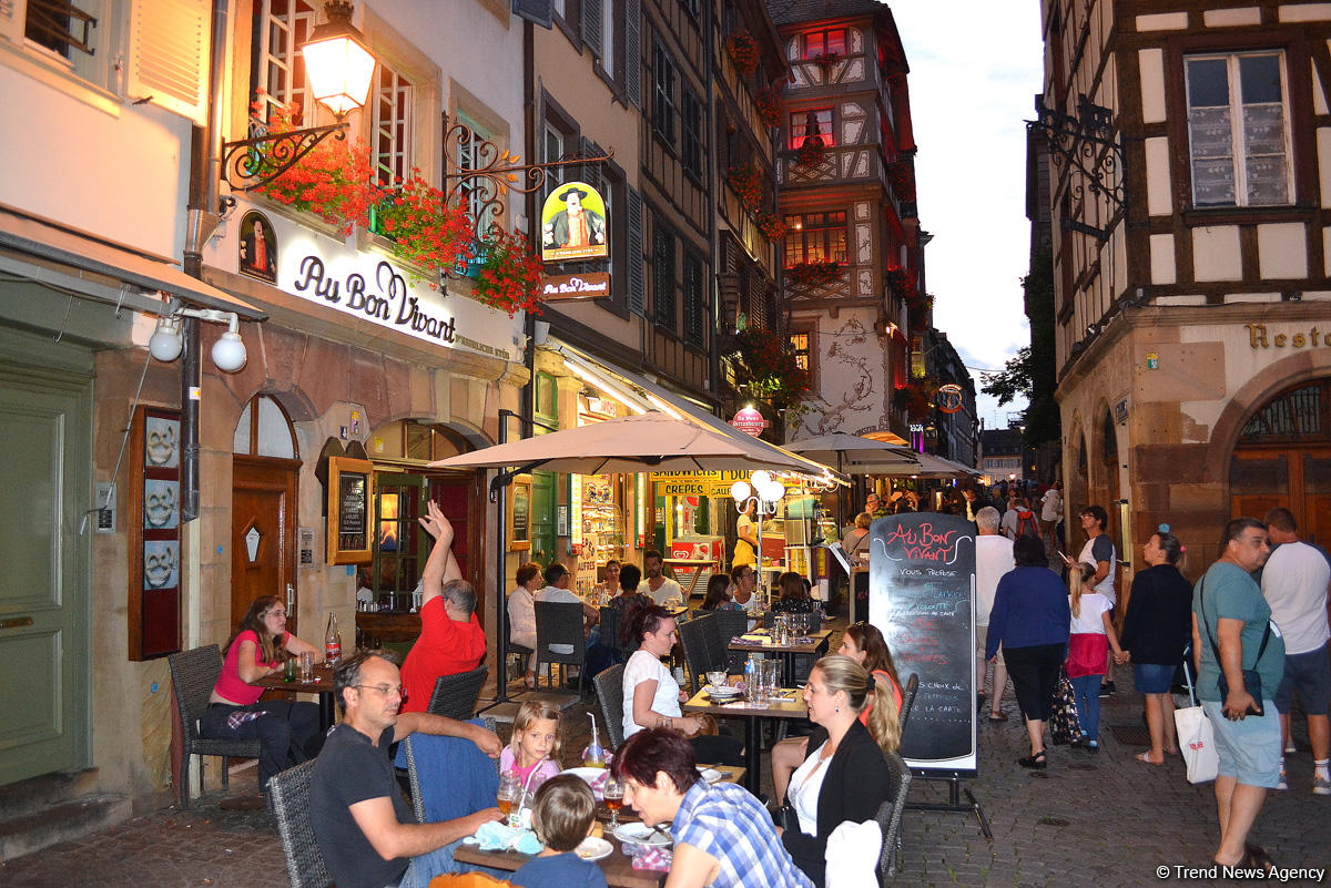 Путешествие в Европу: Вечерняя прогулка по "Маленькой Франции" Страсбурга (часть 3, ФОТО)