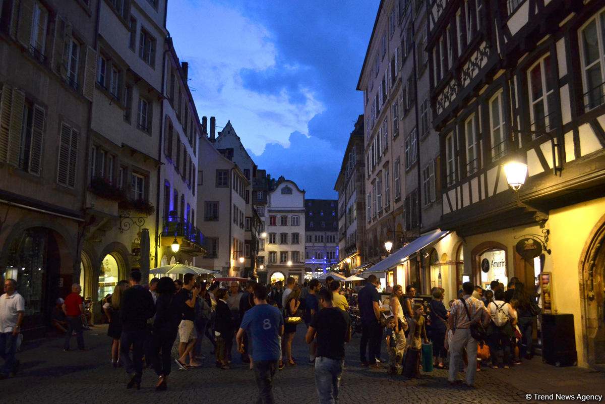 Путешествие в Европу: Вечерняя прогулка по "Маленькой Франции" Страсбурга (часть 3, ФОТО)