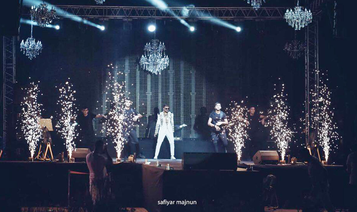 Летняя жара в Баку! Шоу с огнем и хрусталем Айгюн Кязымовой и Рагима Рагимли  (ФОТО)