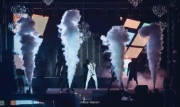 Летняя жара в Баку! Шоу с огнем и хрусталем Айгюн Кязымовой и Рагима Рагимли  (ФОТО)