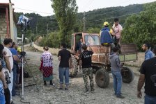 Белокурая красавица вернула к жизни народного артиста Азербайджана  (ВИДЕО, ФОТО)