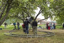Белокурая красавица вернула к жизни народного артиста Азербайджана  (ВИДЕО, ФОТО)