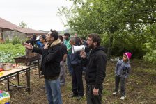 Белокурая красавица вернула к жизни народного артиста Азербайджана  (ВИДЕО, ФОТО)