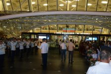 Олимпийская сборная Азербайджана вернулась на Родину (ФОТО)