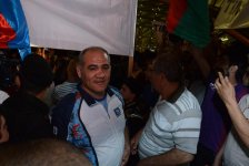 Олимпийская сборная Азербайджана вернулась на Родину (ФОТО)