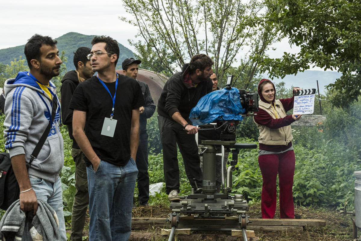 Белокурая красавица вернула к жизни народного артиста Азербайджана  (ВИДЕО, ФОТО)