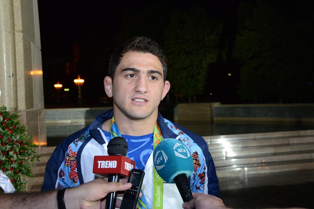 Следующей главной целью являются Исламские игры - азербайджанский борец