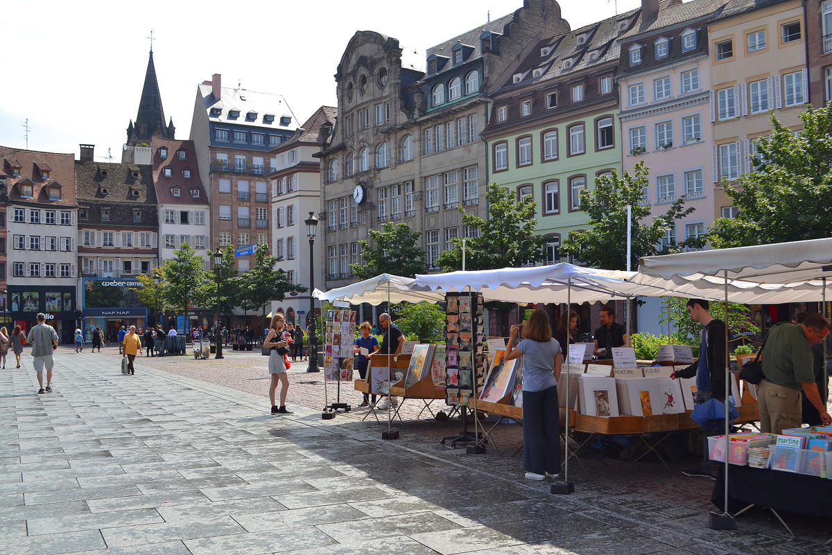 Путешествие в Европу: Достопримечательности франко-немецкого Страсбурга (часть 5, ФОТО)