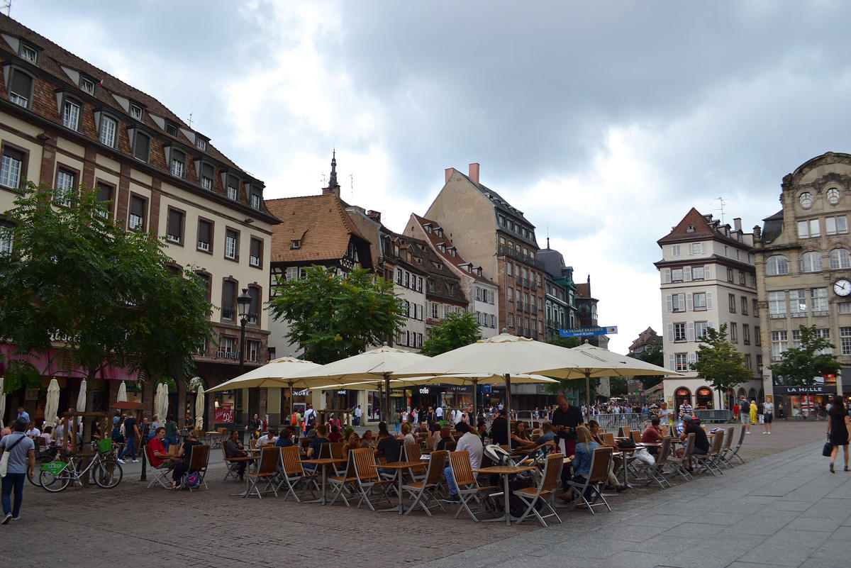 Путешествие в Европу: Достопримечательности франко-немецкого Страсбурга (часть 5, ФОТО)