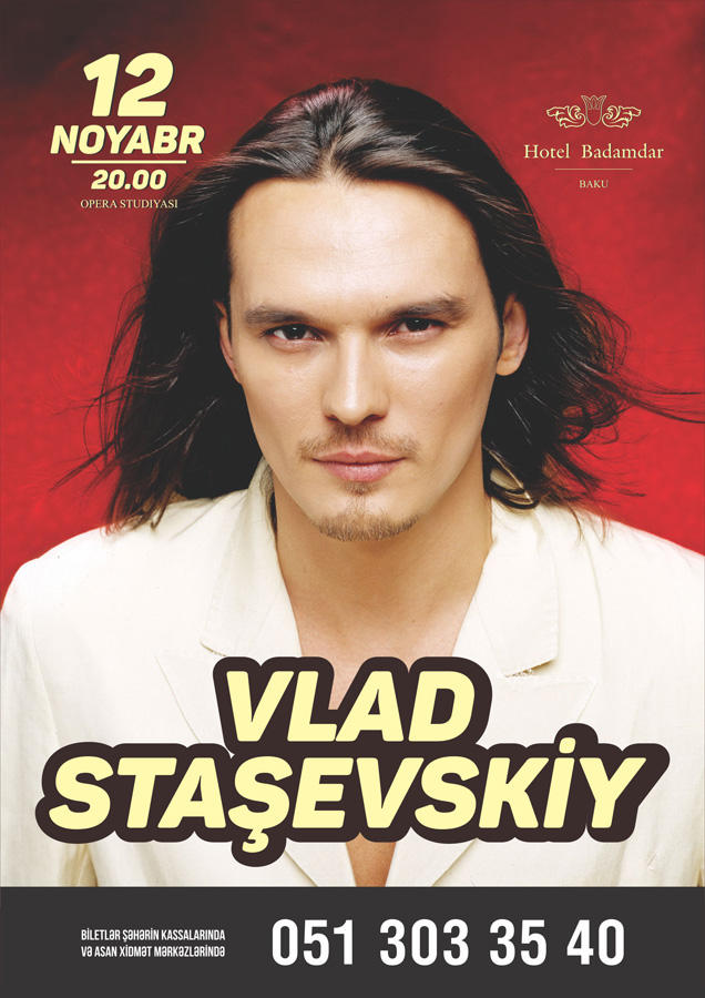 Влад Сташевский: "Бакинцы жду встречи с вами" (ВИДЕО)