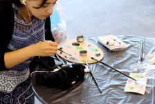 Креативные и красочные шахматные фигуры в Баку (ФОТО)