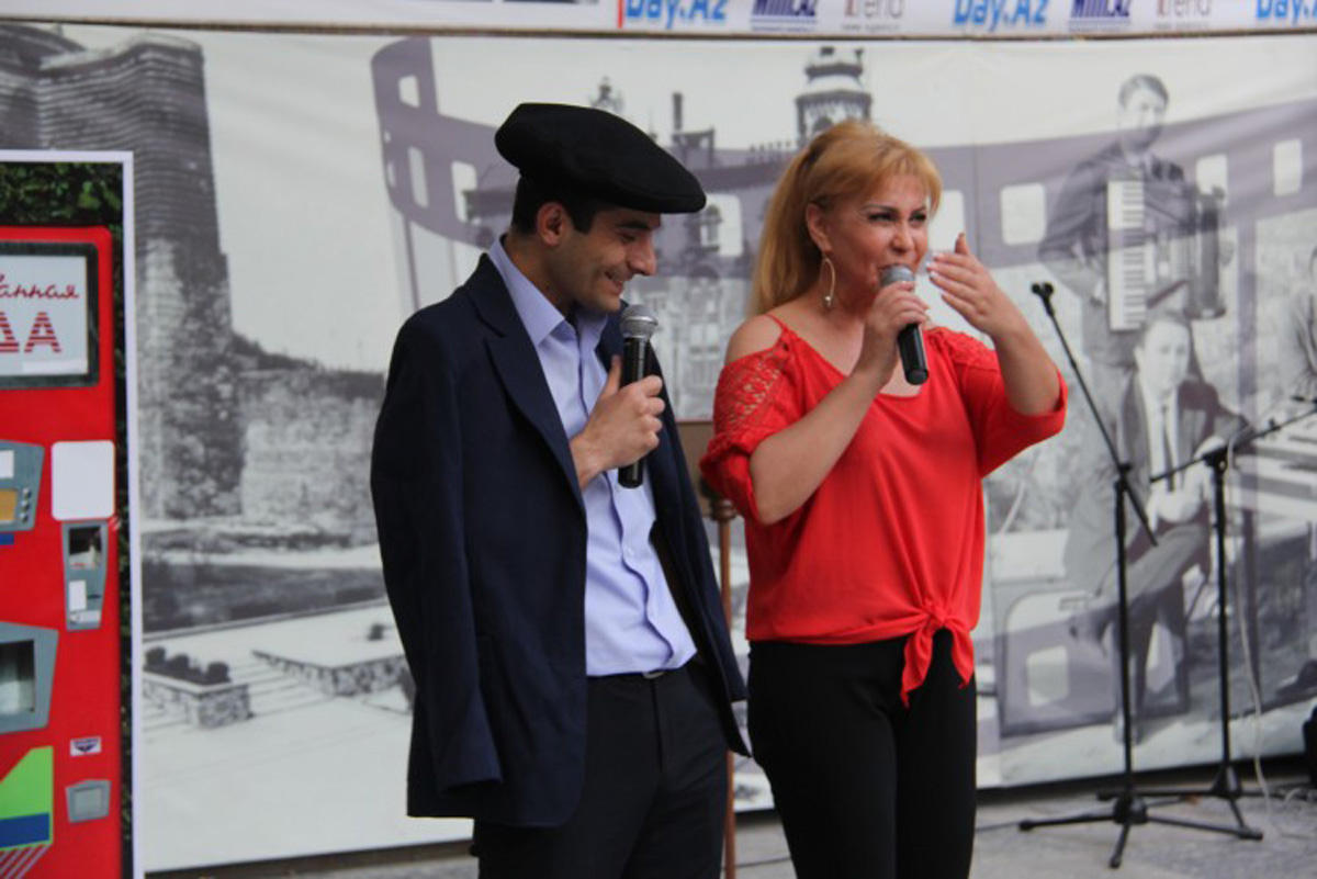 Бакинский уик-энд: нарды, ретро-музыка, танцы (ФОТО)