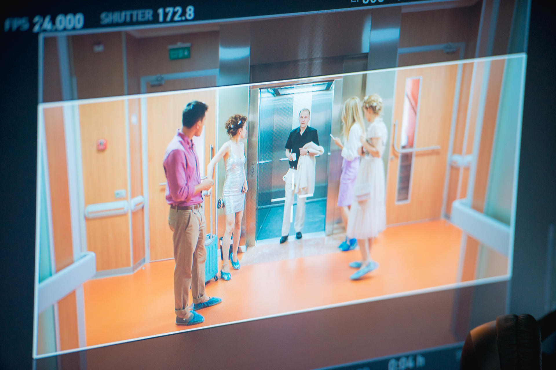 Российские звезды снимают в Баку фильм (ФОТО)