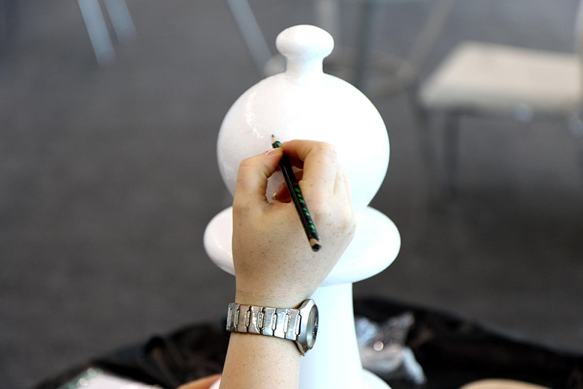 Креативные и красочные шахматные фигуры в Баку (ФОТО)