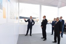 Президент Ильхам Алиев принял участие в церемонии отправки опорного блока платформы в рамках проекта "Шах Дениз-2" (ФОТО)
