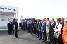 Президент Ильхам Алиев принял участие в церемонии отправки опорного блока платформы в рамках проекта "Шах Дениз-2" (ФОТО)