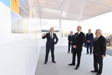 Президент Ильхам Алиев принял участие в церемонии отправки опорного блока платформы в рамках проекта "Шах Дениз-2" (ФОТО)