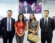 Выставочный зал Бакинской шахматной олимпиады вызывает большой интерес у любителей спорта (ФОТО)