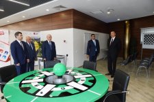 Президент Ильхам Алиев принял участие в открытии комплекса ASAN həyat в Масаллы (ФОТО)