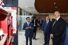 Президент Ильхам Алиев принял участие в открытии комплекса ASAN həyat в Масаллы (ФОТО)