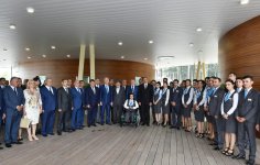 Президент Ильхам Алиев принял участие в открытии комплекса ASAN həyat в Масаллы (ФОТО)