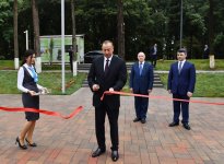 Президент Ильхам Алиев принял участие в открытии комплекса ASAN həyat в Масаллы (ФОТО)