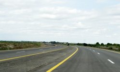 Президент Ильхам Алиев открыл участок дороги Алят-Астара - государственная граница Ирана (ФОТО)