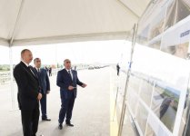 Президент Ильхам Алиев открыл участок дороги Алят-Астара - государственная граница Ирана (ФОТО)