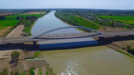 Президент Ильхам Алиев открыл участок дороги Алят-Астара - государственная граница Ирана (ФОТО)